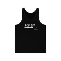 Pop Off | Unisex Jersey Tank